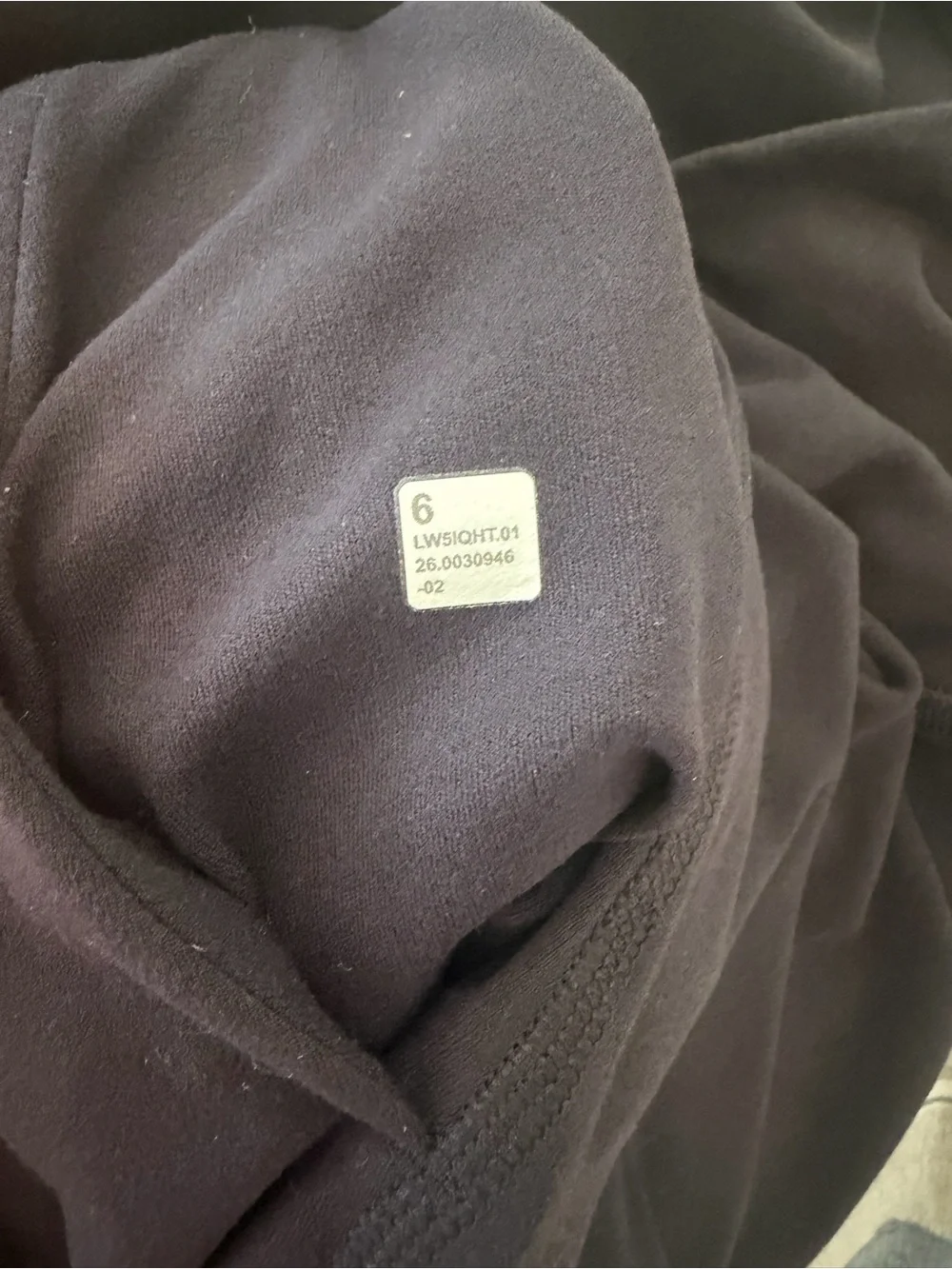 Lululemon Black High Rise Jogger Pants Size 6